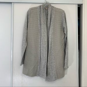 Lucky Brand Grey Long Sleeve Cardigan